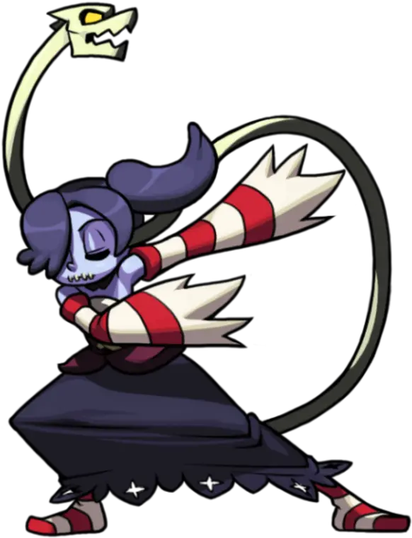 She Dab The Know Your Meme Skullgirls Female Big Band Png Dab Png