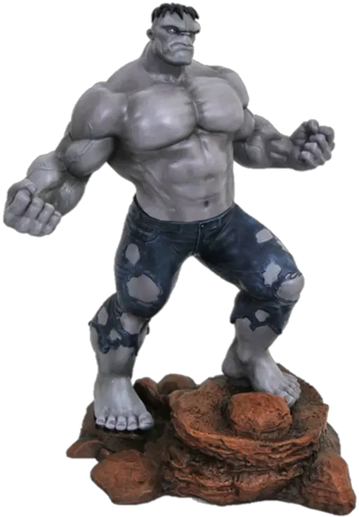 Grey Hulk Pvc Statue Exclusive Sdcc 2018 Website Grey Hulk Statue Comic Con Png Hulk Smash Png