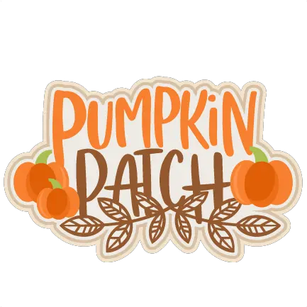 Pumpkin Patch Title Svg Scrapbook Cut File Cute Clipart Png Icon For Facebook