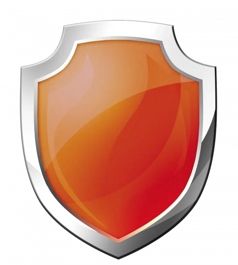 Shield Clipart Transparent Orange Shield Png Shield Clipart Png