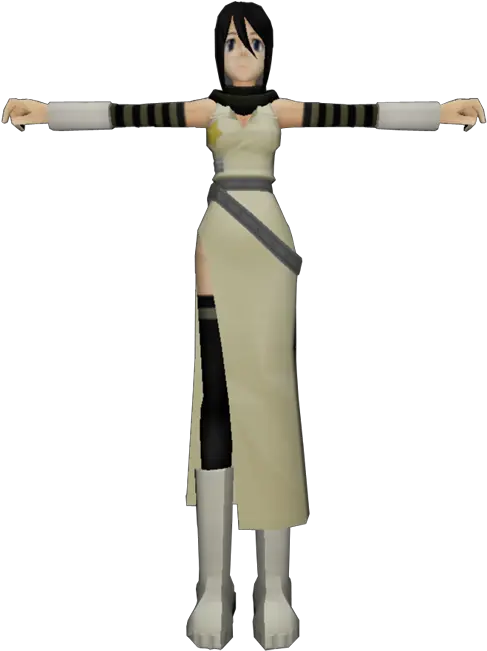 Wii Soul Eater Monotone Princess Tsubaki Nakatsukasa Soul Eater Tsubaki 3d Model Png Soul Eater Icon