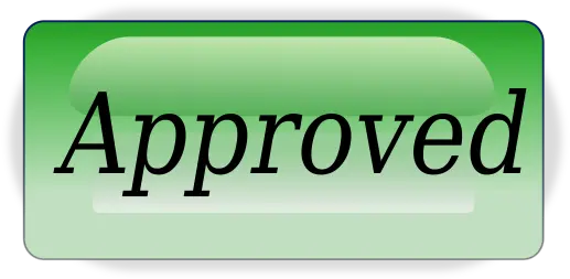 Approved Button Parallel Png Approved Png