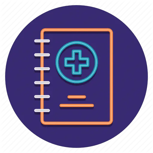 Book Document Health Medical Icon Language Png Document Icon Flat