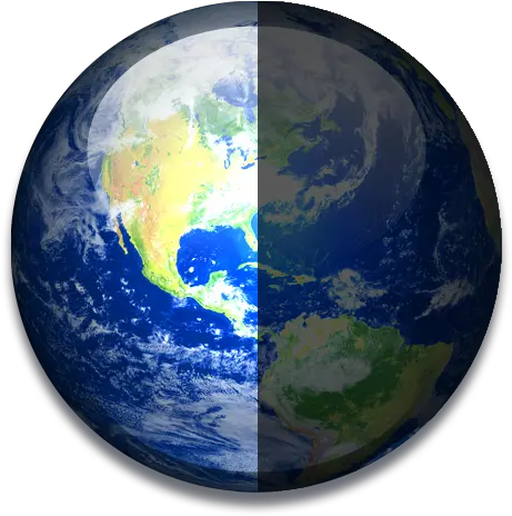 Live Day Night 3 Day And Night Earth Transparent Png Day Night Icon