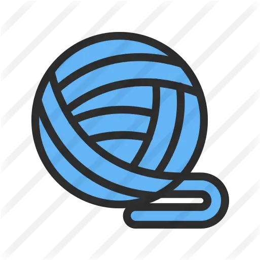Yarn Ball For Volleyball Png Yarn Ball Icon