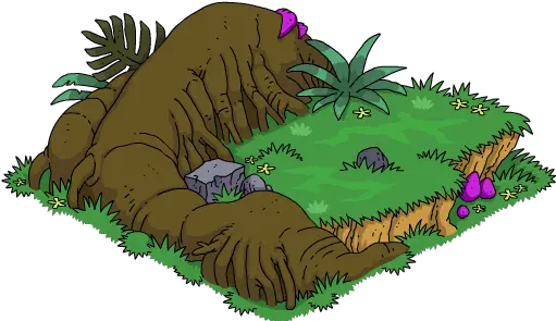 Tapped Soil Png Tree Root Png