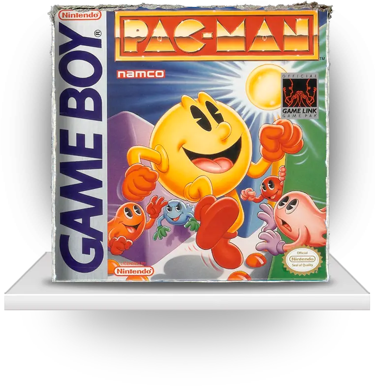 8bits Game Museum Pac Man Gameboy Png Nintendo Seal Of Quality Png