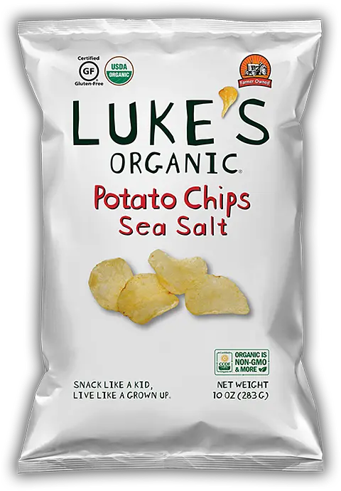 Home Lukeu0027s Organic 100 Usda Gluten Free Snacks Organic Korean Bbq Chips Png Chips Png