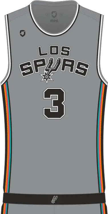 Third Sports Design By Dean Robinson U2022 Thirdkitco San Antonio Spurs Png San Antonio Spurs Logo Png