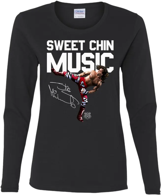 Shawn Michaels Sweet Chin Music Heartbreak Kid Mr Slipknot Long Sleeve Shirts Png Shawn Michaels Png