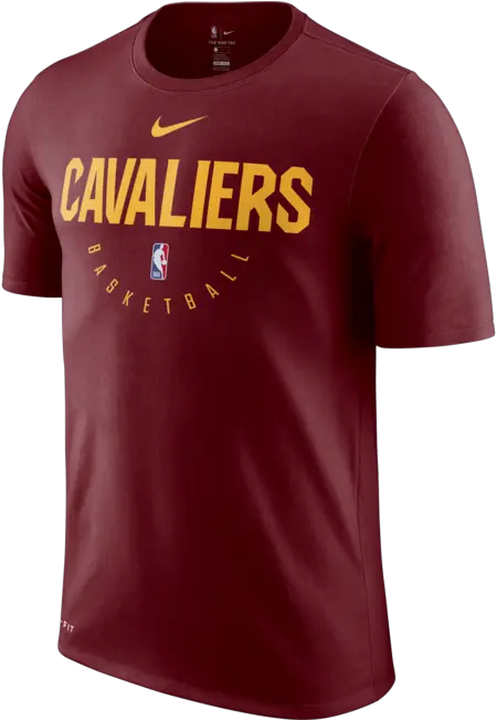 Download Nike Cleveland Cavaliers Nba Dri Fit Practice Tee Short Sleeve Png Lebron James Cavs Png