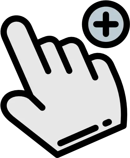 Hands And Gestures Hand Pointer Ui Interface Computer Puntero Icono Png Mouse Icon Transparent Background