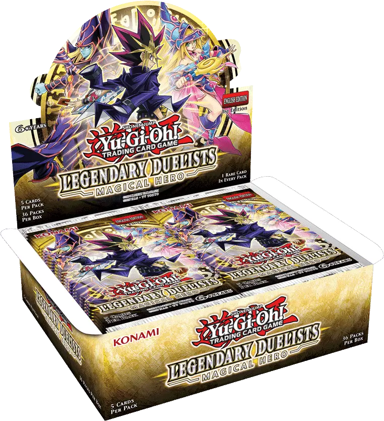 The Organization Legendary Duelists Magical Hero In Legendary Duelists Magical Hero Booster Box Png Dark Magician Girl Png
