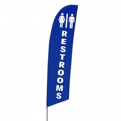 Bowflag Stock Design Restrooms Feather Banner Png Flag Banner Png