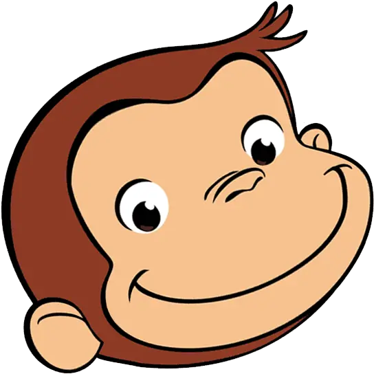 White Stock Image Nd Birthday Pinterest Curious George Face Png Curious George Png