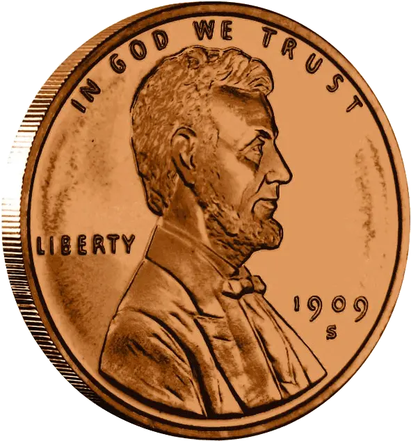 Copper Penny Png U0026 Free Pennypng Transparent Images Penny Lincoln Cent Png