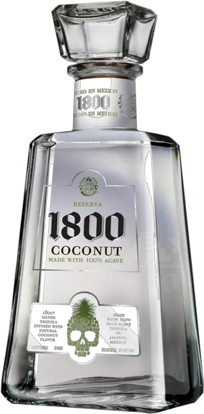 Download 1800 Bottle Shot 1800 Coconut Tequila Review Png 1800 Coconut Tequila Review Tequila Shot Png