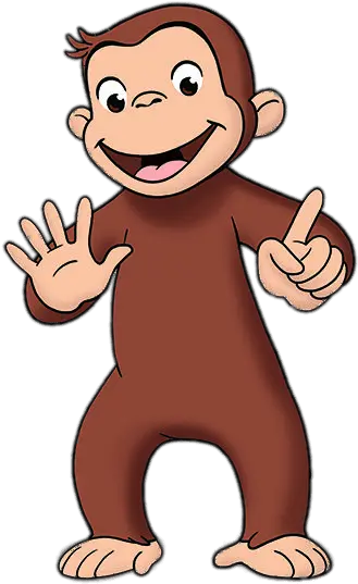 Counting To 6 Transparent Png George Of The Jungle Monkey Cartoon Curious George Png