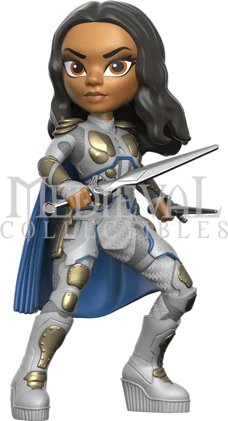 Download Thor Ragnarok Valkyrie Rock Candy Figure Funko Valkyrie Hela Rockcandy Png Valkyrie Png