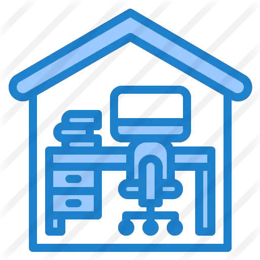 Free Professions And Jobs Icons Work From Home Icon Png Work Icon Blue