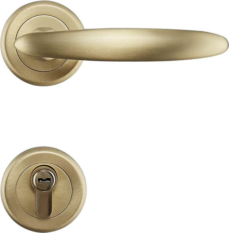 1set Goldblack Silent Indoor Round Door Lock Modern Bathroom Double Open Mother Ordinary Jf1898 Modern Door Lock Png Door Knob Png