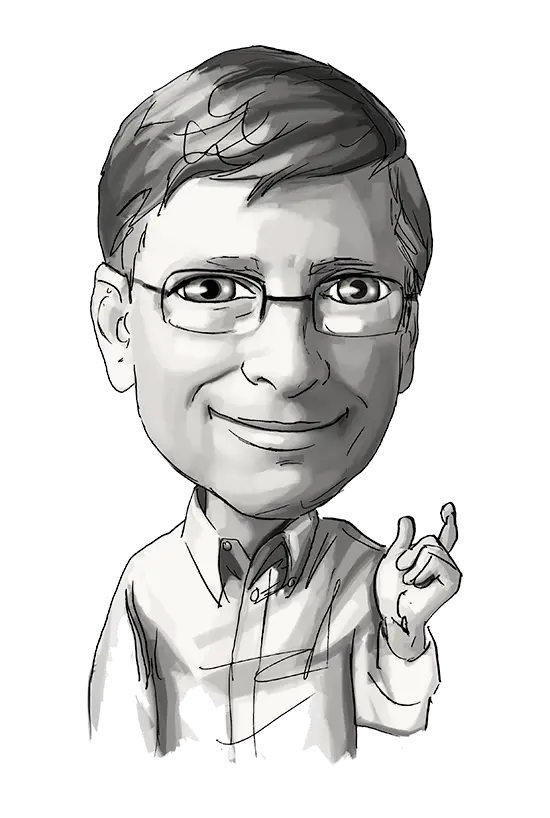 Bill Gates Sketch Bill Gates Clipart Png Transparent Bill Gates Transparent Png Hillary Clinton Transparent Background