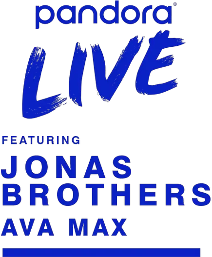 Pandora Live Feat Vertical Png Jonas Brothers Logo