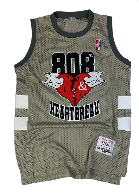 Kanye West 808s U0026 Heartbreak Album Basketball Jersey Stockyard Streetwear Active Tank Png Kanye West Png