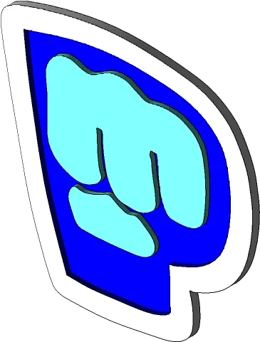 Pewdiepie Logo 3d Cad Model Library Grabcad Vertical Png Pewdiepie Transparent