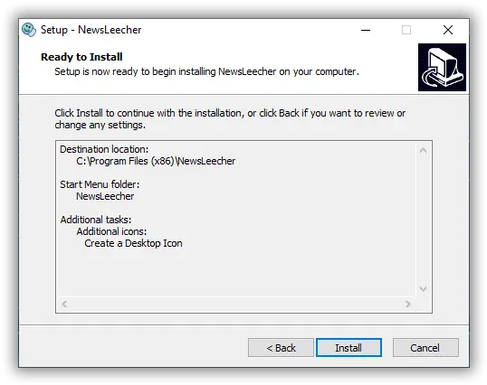Newsleecher Newsreader Review Install Png Get Desktop Icon Back