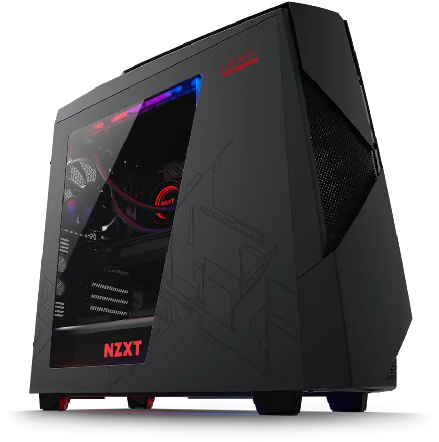 Nzxt Announce Noctis 450 Rog Special Edition Case Review Case Nzxt Noctis 450 Png Noctis Png