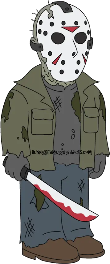 Friday The 13th Transparent Png Michael Myers Family Guy Friday The 13th Game Logo