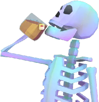 Spooky Skeleton Gifs Bring Humor To Transparent Aesthetic Skeleton Gif Png Spooky Skeleton Transparent