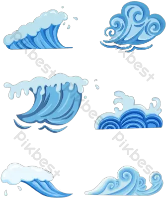 Sea Wave Vector Templates Vertical Png Wave Vector Png