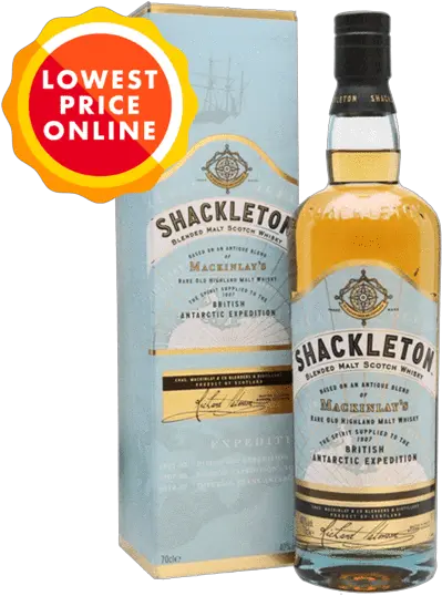 Shackleton Blended Malt Scotch Whisky Shackleton Blended Whisky Png Fireball Whiskey Png