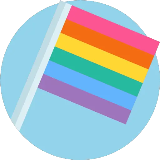 Rainbow Flag Free Flags Icons Circle Png Arcoiris Png