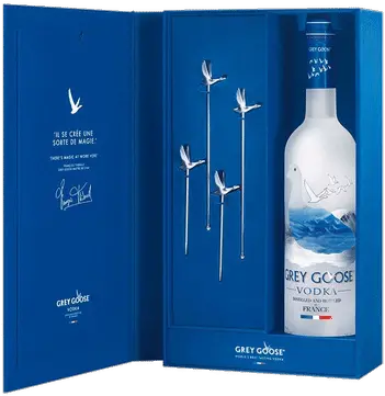 Grey Goose Gift W Stirrers Grey Goose Vodka 2019 Png Grey Goose Png
