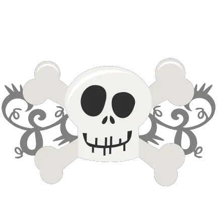 Skull And Crossbones Svg Cutting Files Free Cuts Cartoon Png Crossbones Png