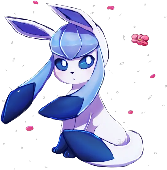 Pokemon Glaceon Kawaii Cute Eeveelution Imagenes De Glaceon Kawaii Png Glaceon Png