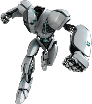 Download Hd Cyborg Running Robot Png Transparent Robot Cyborg Transparent Cyborg Transparent