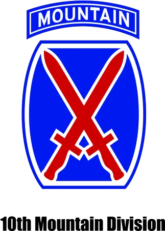 10th Mountain Division Vector Logo Patch 10th Mountain Division Png Mountain Logos