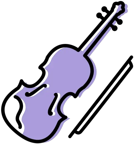 Transparent Png Svg Vector File Musical Instrument Art And Craft On Music Violin Transparent Background