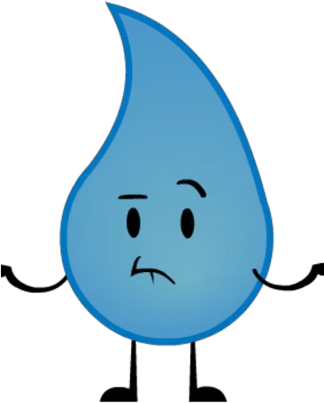 Tear Drop Object Show Characters Bfdi Png Teardrop Png