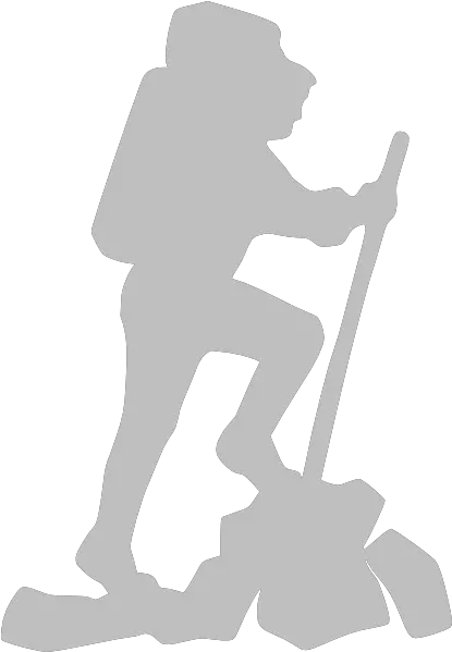 Download Hiker Grey Clip Art Hiking Clipart Png Hiker Clip Art Hiking Icon