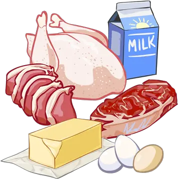 Library Of Animal Fat Picture Royalty Free Png Files Meat And Dairy Clipart Fat Png