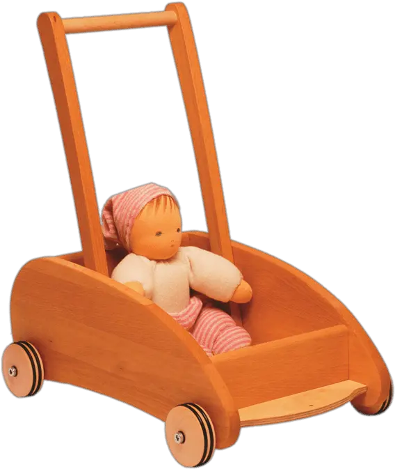 Baby Walker Cart With Doll Transparent Png Stickpng Draw A Wooden Baby Walker Clip Art Walker Png