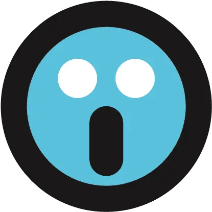 Frightened Ghost Horror Scarred Icon Fat Face Png Ghost Emoji Png