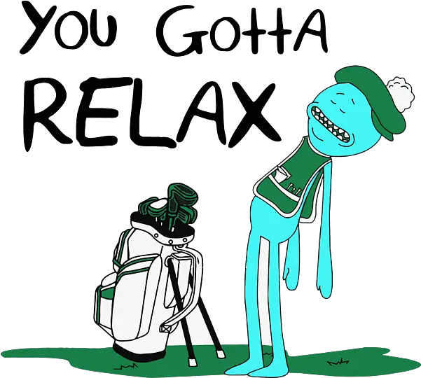 Mr Mr Meeseeks Golf Png Mr Meeseeks Icon