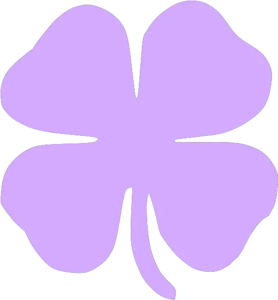 Purple 4 Leaf Clover Transparent Cartoon Jingfm Four Leaf Clover Purple Png 4 Leaf Clover Png