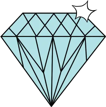 Diamond Drawing Simple Diamond Drawing Png Diamond Vector Png